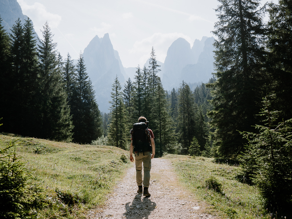 Hüttenwanderung Dolomiten