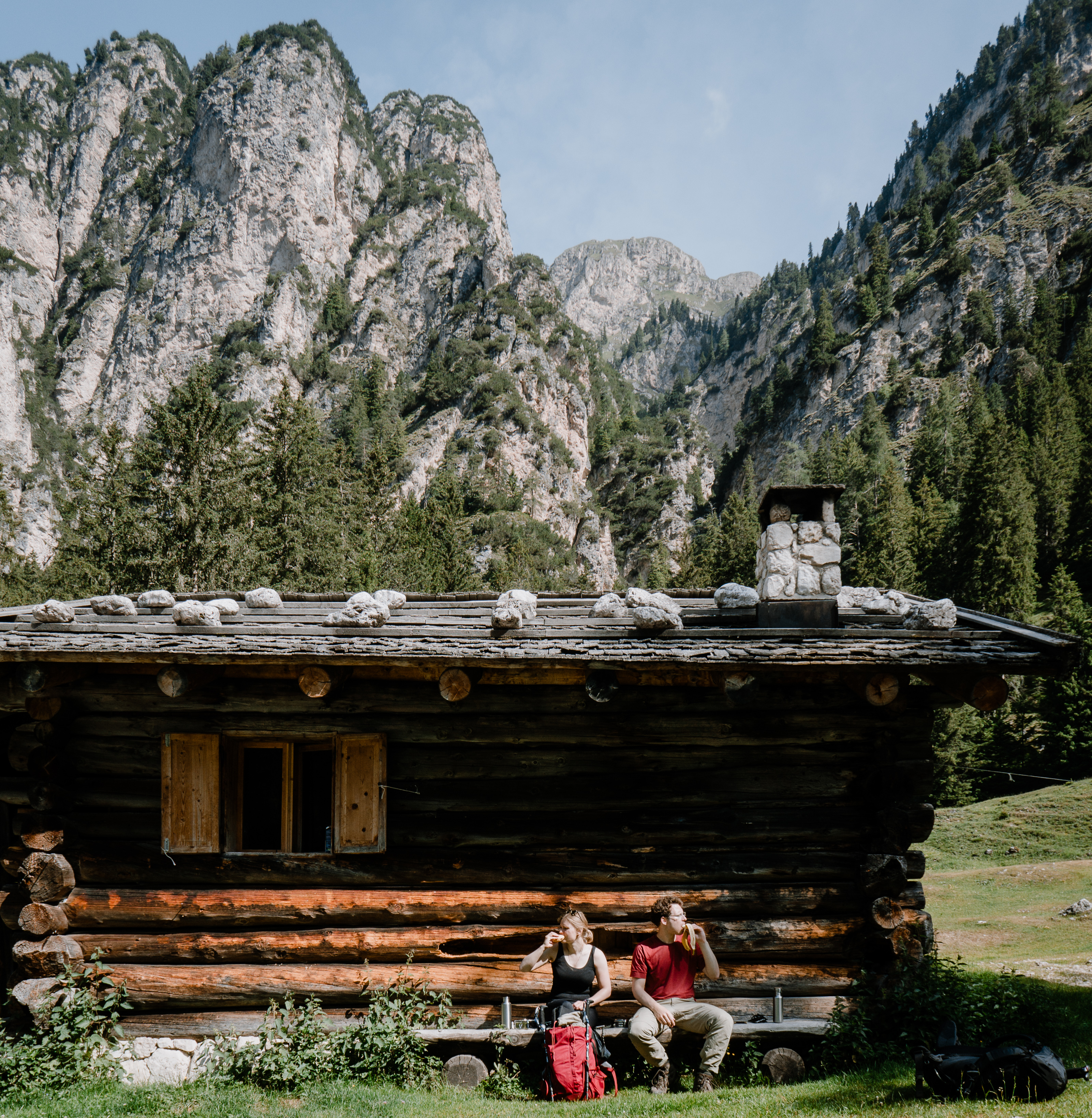 Hüttenwanderung Dolomiten