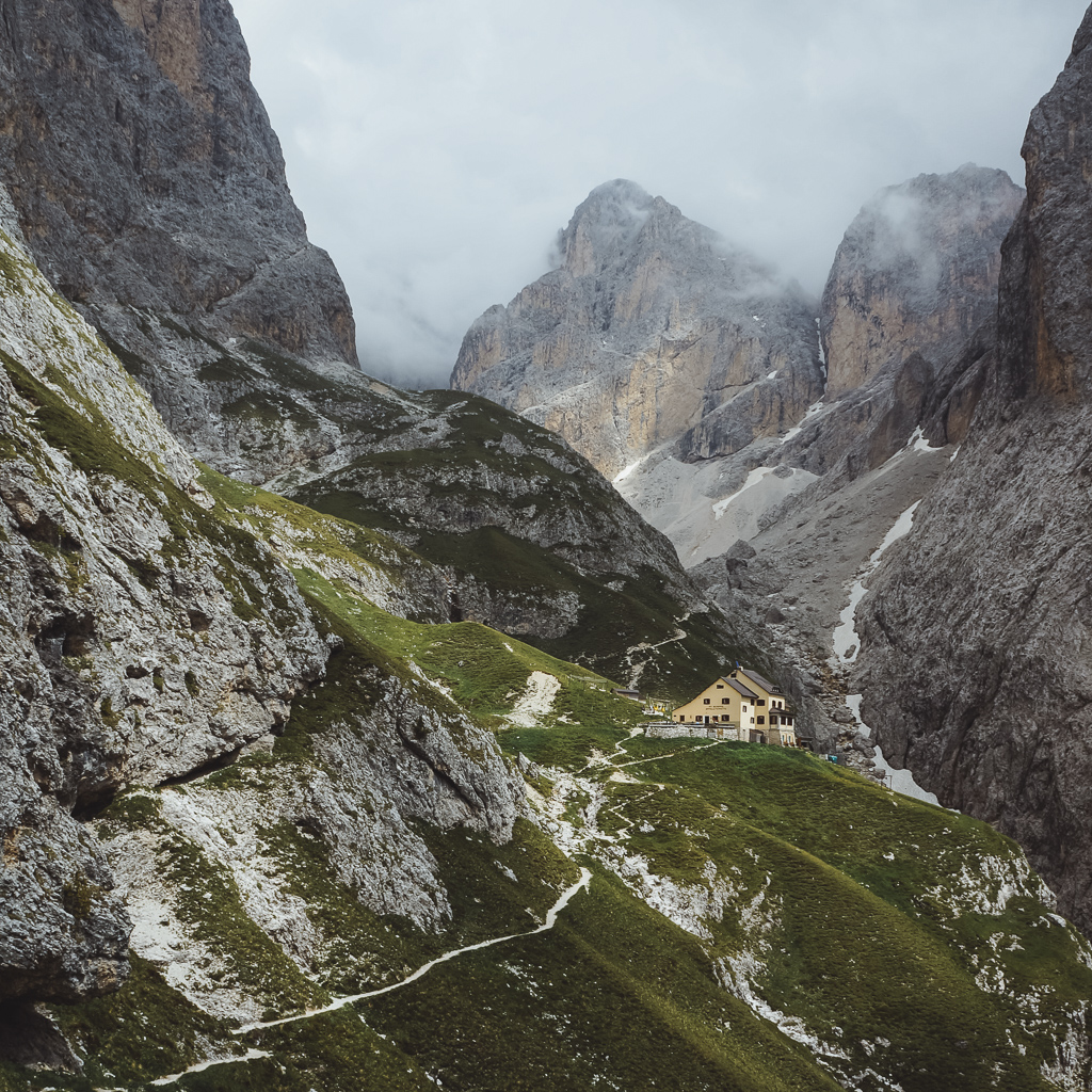 Hüttenwanderung Dolomiten