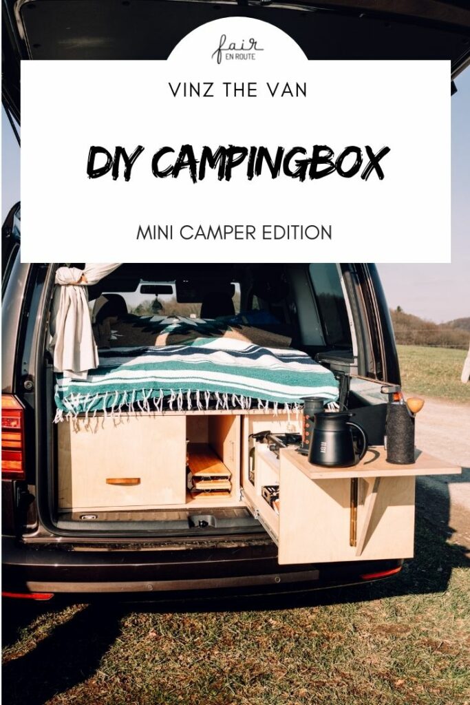 DIY-Camping-Box: Schritt für Schritt zum Mini-Camper